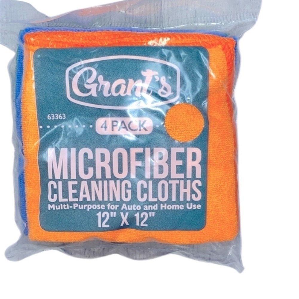Micro fiber cleaning cloths 4 pack brand new in package